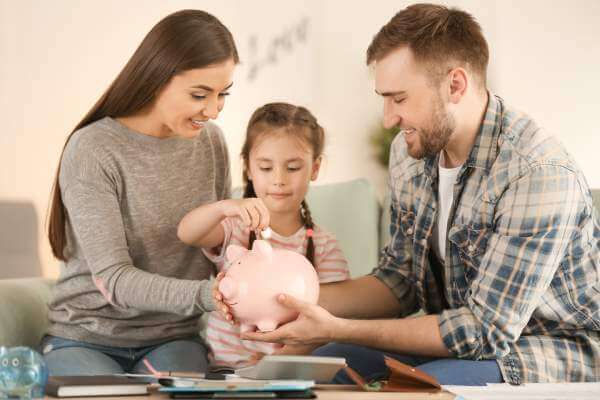 Gör en budget med hela familjen