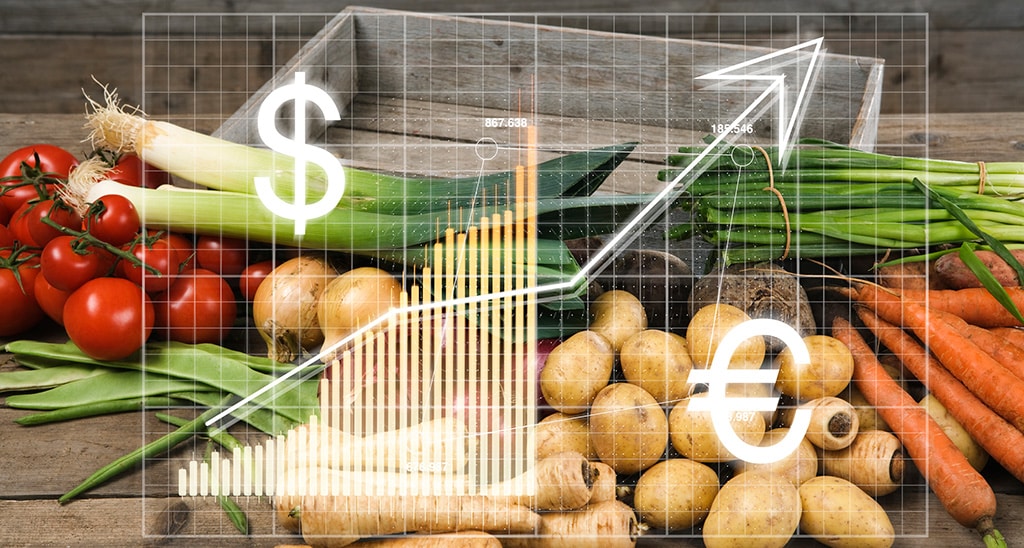 Matpriserna stiger när inflationen skenar